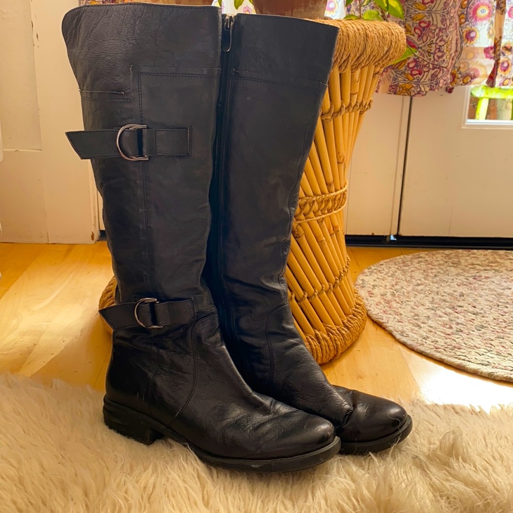 Chinese Laundry Black Boots 9